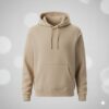 Jet Black Premium Cotton Hoodie – Classic Winter Edition
