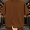 Brown Coffee Drop Shoulder Oversized tshirt
