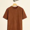 Coffee Acid Wash Drop Shoulder Oversize t shirt 100x100