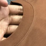 Drop Shoulder Lycra Spandex T Shirt Cooffe Brown Color 1 225x300