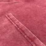 Maroon Color Acid Wash Drop Shoulder Oversized tshirt 12 224x300